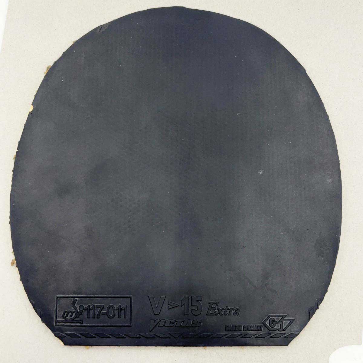 【中古】ヴィクタス V 15 エキストラ 黒 MAX 卓球ラバー VICTAS(4)