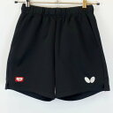 【中古】バタフライ 卓球 ゲームパンツ JTTA S ブラック レディース Butterfly