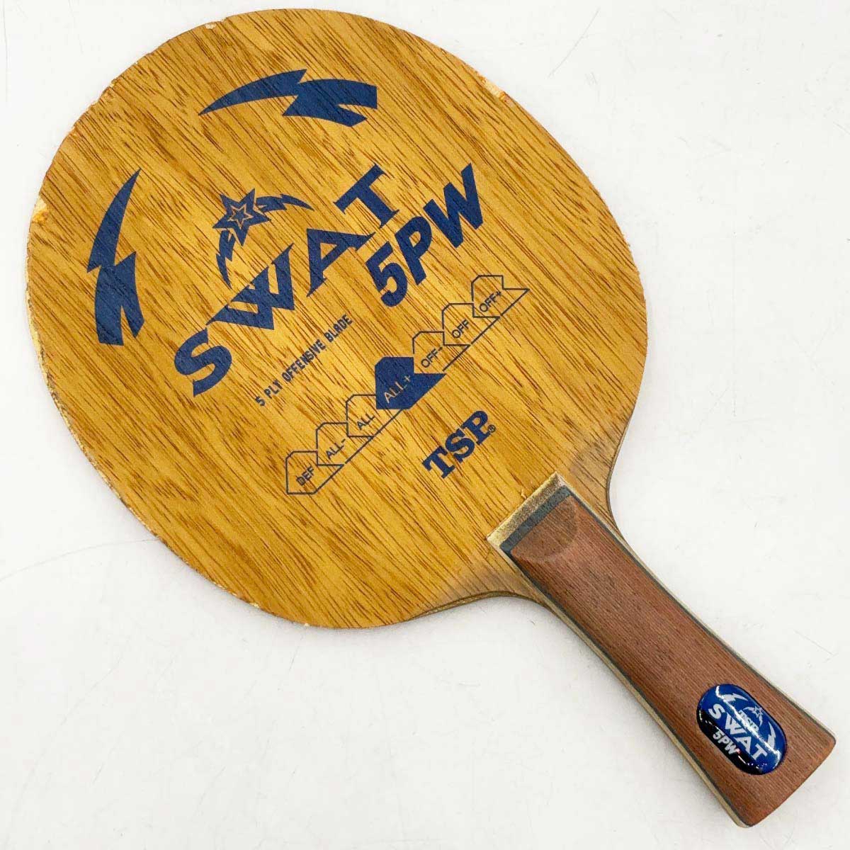 【中古】TSP スワット5 PW FL 卓球ラケット シェークハンド 026384