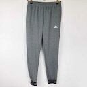 【中古】アディダス リブパンツ ロングパンツ ジャージ M グレー AZ8413 レディース ADIDAS スポーツウェア