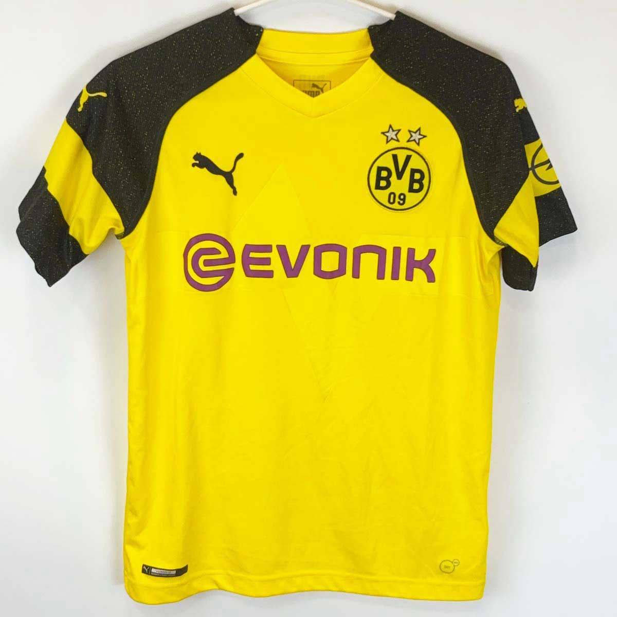 【中古】プーマ ドルトムント 18/19 ユニフォーム ホーム USサイズXL 753312-01 キッズ PUMA