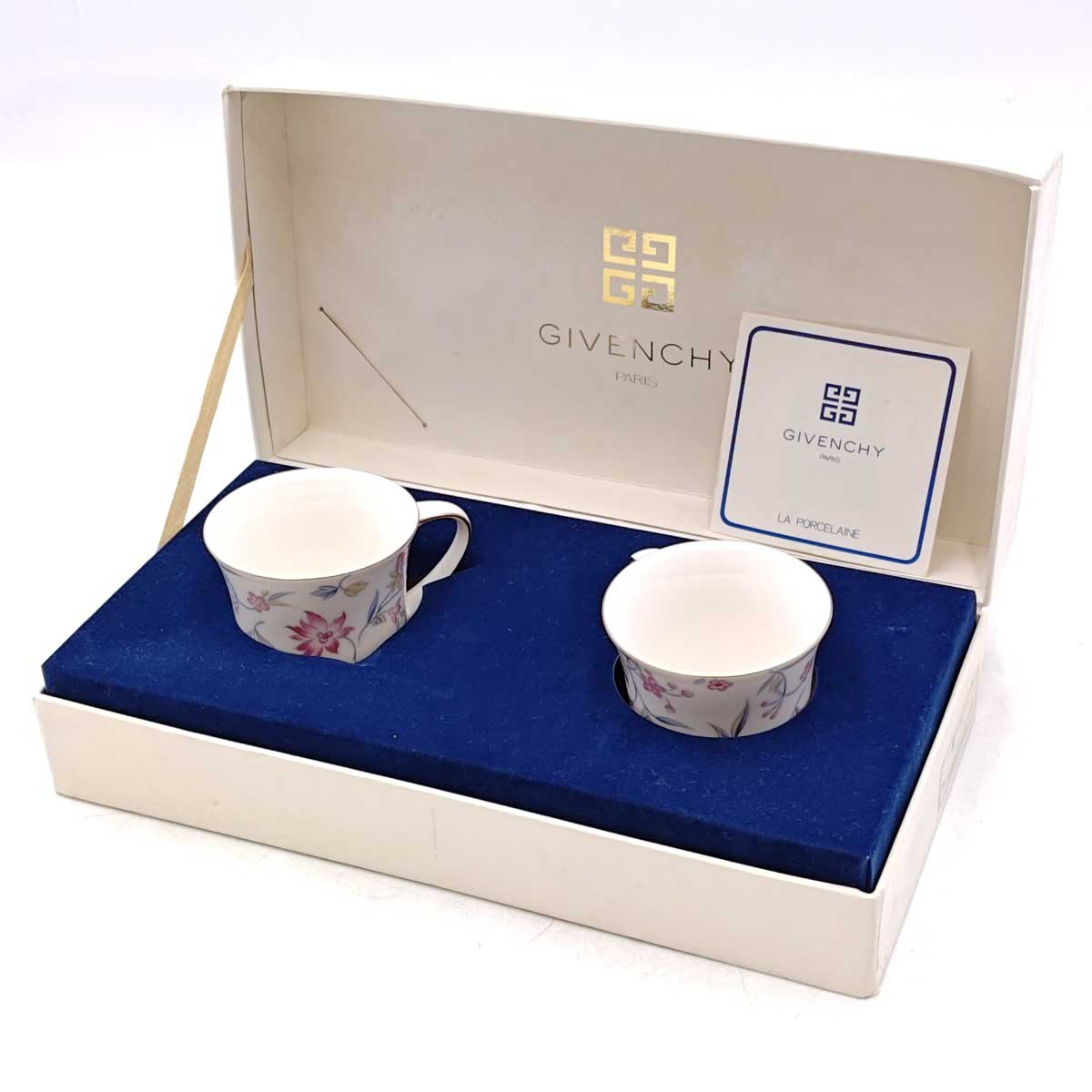 【中古】ジバンシィ ペアーコーヒーセット コーヒーカップ GIVENCHY