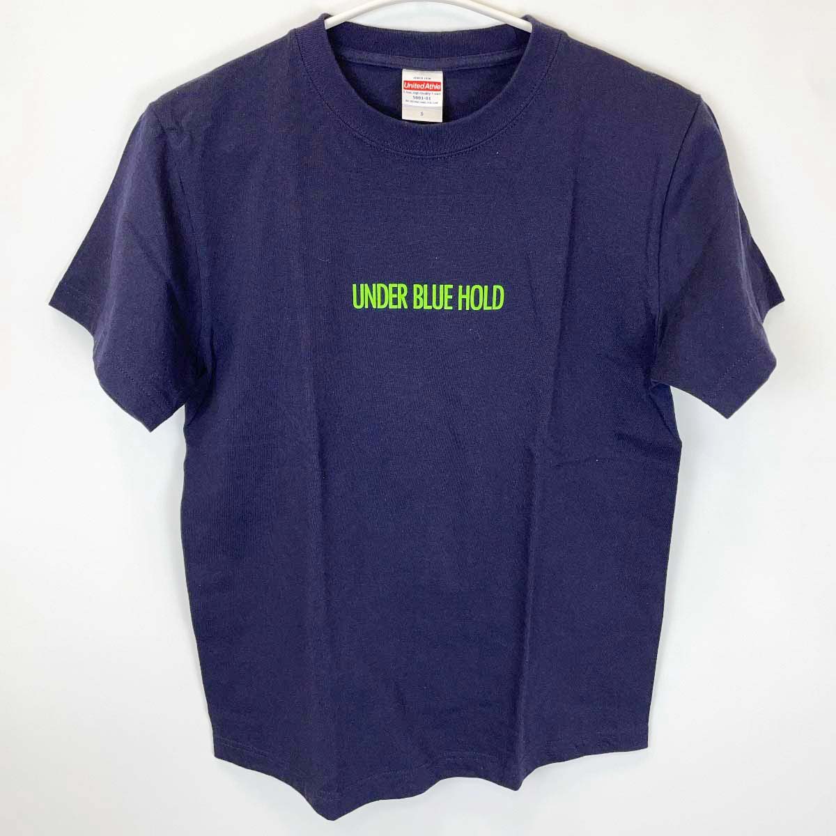 【中古】UNDER BLUE HOLD 半袖Tシャツ S ネイビー レディース アンダーブルーホールド クライミング ボ..