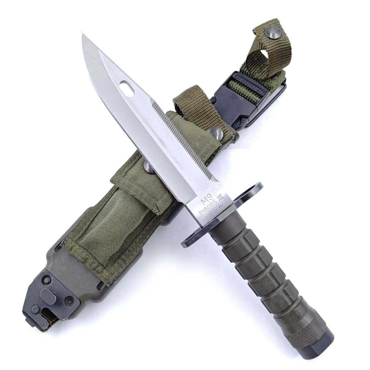 【中古】BUCK バック 188 M9 PHROBIS 3 シース付 アウトドア アーミーナイフ キャンプ