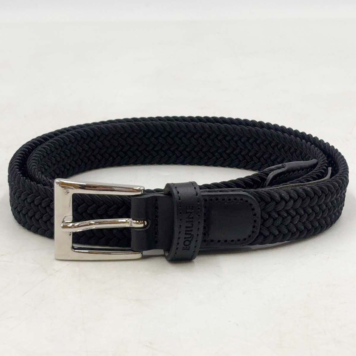 【中古】エクイライン EQUILINE ベルト ブラック ユニセックス 乗馬 馬術
