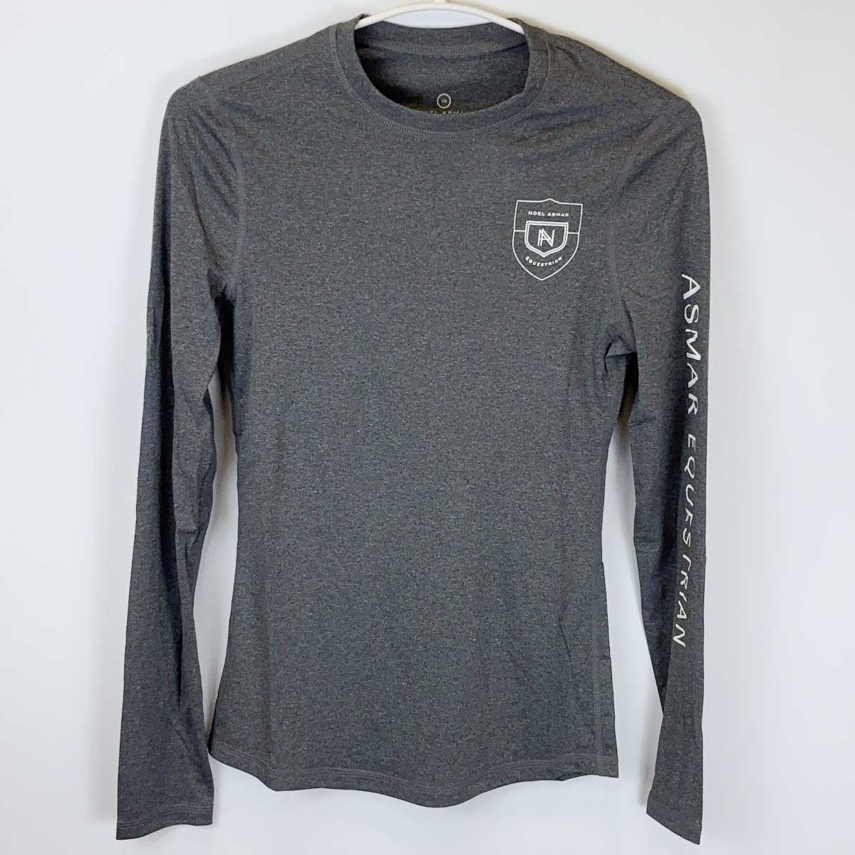 【中古・未使用品】NOEL ASMAR ノエルアスマール 長袖Tシャツ ライディングシャツ XS グレー AE1880 レ..