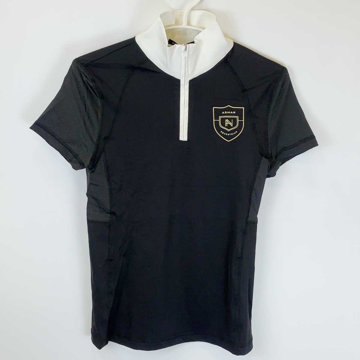 【中古・未使用品】NOEL ASMAR ノエルアスマール ハーフジップ 長袖 ライディングシャツ XS ブラック A..