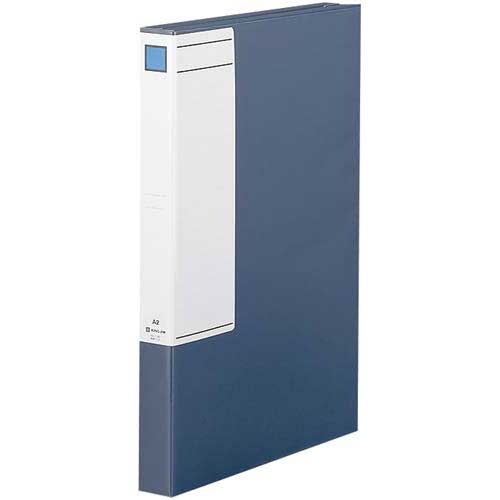 キングジム 図面ファイルGS A2 2つ折 青 厚型