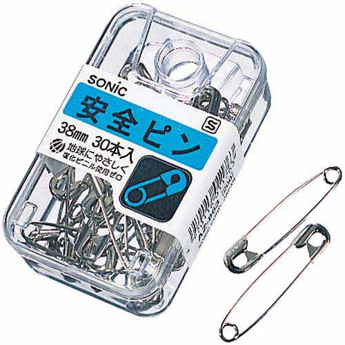 ソニック 安全ピン 38mm 30本入