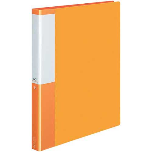 コクヨ クリヤーBポジティ替紙式橙A4縦背幅33mm5冊