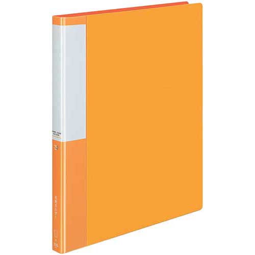 コクヨ 名刺ホルダーポジティ差替式A4縦 橙300名4冊