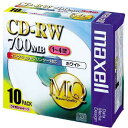 マクセル CD−RWデータ用 4倍速 IJ対応 10枚P