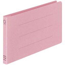 コクヨ 統一伝票用フラットファイルB4・1/3横 桃10冊