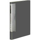 コクヨ クリヤーブックWC 固定式A4縦40P濃灰4冊