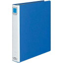 コクヨ 4穴リングファイルシングルレバー青A4縦背幅55mm4冊