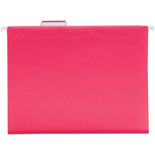 リヒトラブ ハンギングフォルダーPP A4 赤5枚