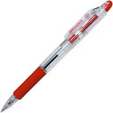 ゼブラ ノック式ボールペン ジムノック0.7mm 赤