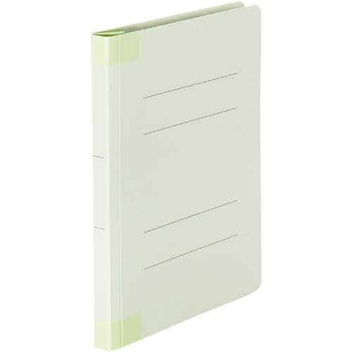 カウネット 「カウコレ」プレミアム フラットファイル背補強タイプA5縦 グリーン30冊