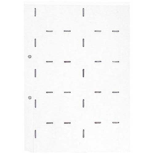 キングジム 名刺ホルダー A4縦 横型台紙20ポケット50枚入