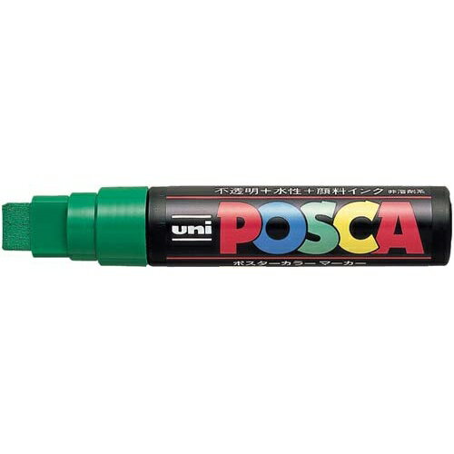 三菱鉛筆 水性マーカー　ポスカ　極太　緑