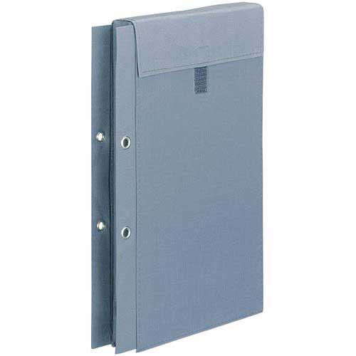 コクヨ 布製図面袋ファスナー式2穴 5冊