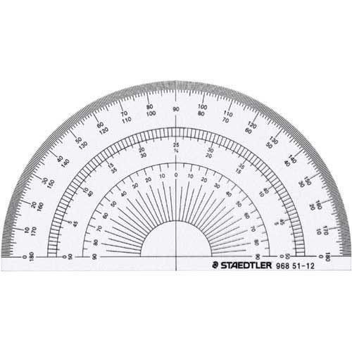 ステッドラー ステッドラー 分度器 長さ12cm