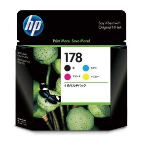 HP（ヒューレット・パッカード） 純正インク　HP178（CR281AA）4色パック