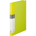 キングジム シンプリズクリアF差替黄緑A4縦背幅25mm10冊