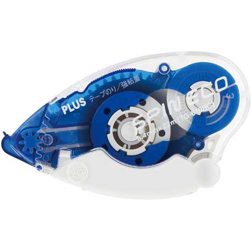 プラス テープのり スピンエコ22m ブルー