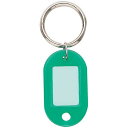 コクヨ キーホルダー型名札パック入り3色 23×17mm