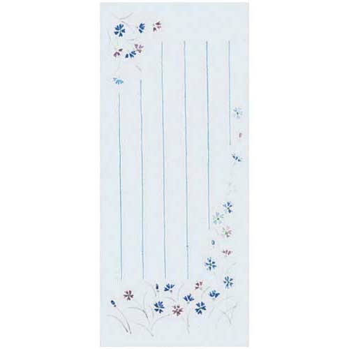 コクヨ 小型便箋花風雅別寸縦罫5行50枚