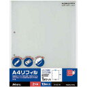 コクヨ A4リフィル 2穴 1ポケット 100枚