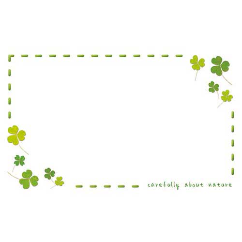 ササガワ ショーカード クローバー柄 150枚入