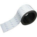 ソニック 方眼入マグネット粘着ロール 100mm×10m