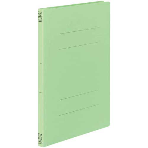 コクヨ フラットファイルV樹脂とじ具　A4縦　緑　30冊