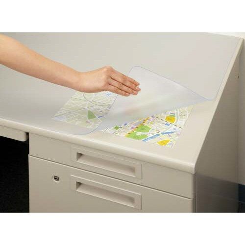 カウネット デスクマット 半透明/中厚 下敷無1195×695