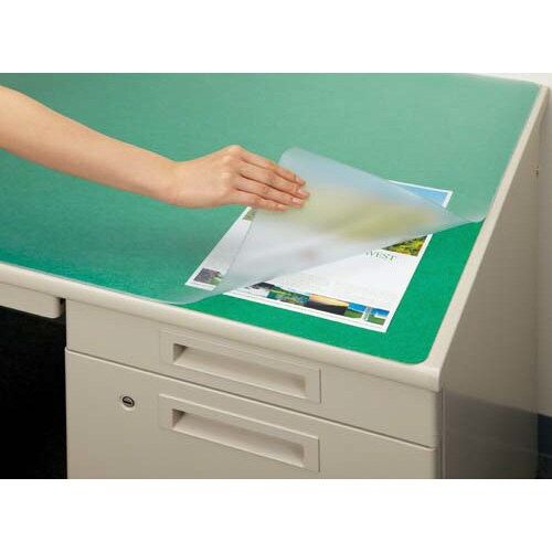 カウネット デスクマット 半透明/中厚 下敷付 995×695