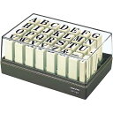 コクヨ エンドレススタンプ英字1号明朝体