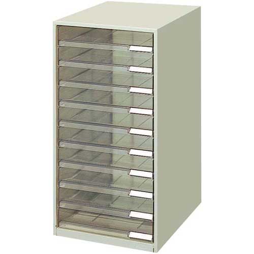 コクヨ レターケース透明プラスチックカルテタイプA4縦