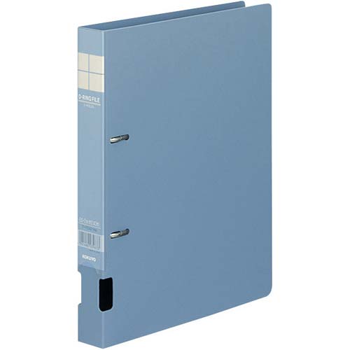 コクヨ DリングファイルPP　青B5縦背幅34mmのサムネイル