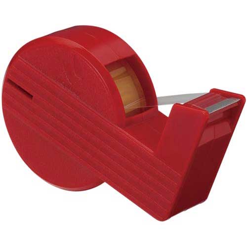 ニチバン セロテープ ハンドカッター直線美mini赤