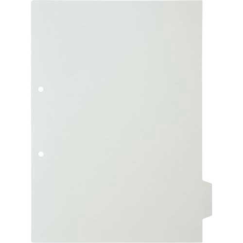 コクヨ カラー仕切カード　A4縦　第5山　灰　20枚