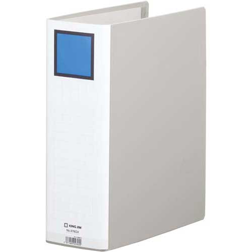 キングジム キングファイルG GX灰A4縦 背幅96mm