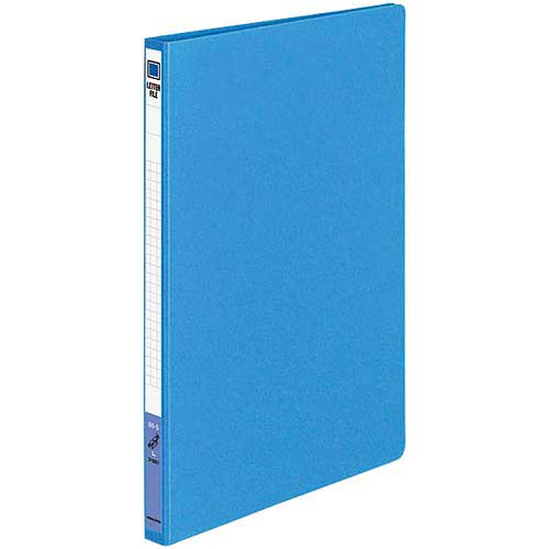 コクヨ レターファイル（色厚板紙）　B5縦　青　1冊