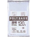 オルディ 低密度ポリバッグ業務用 120L 透明 10枚
