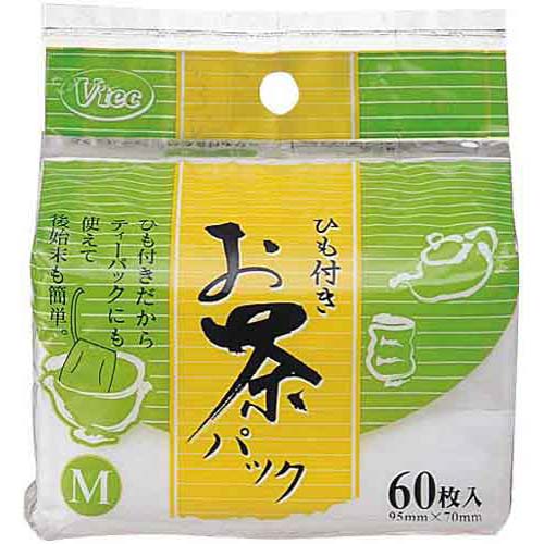 ブイテック ひも付きお茶パック M 60枚入