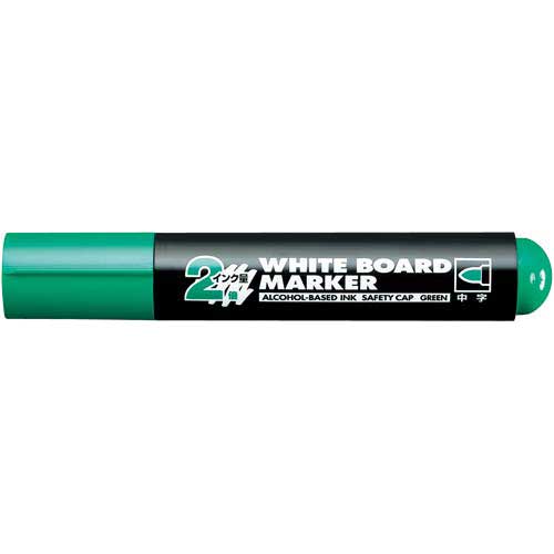 コクヨ ホワイトボード用マーカー 中字ロング 緑10本