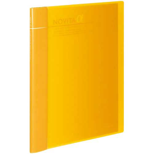 コクヨ クリヤーブックα＜ノビータα＞（追加式）黄のサムネイル