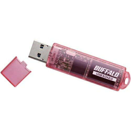 バッファロー USBメモリ　スタンダード　16GB　ピンク