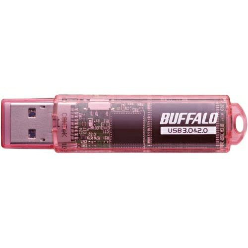 バッファロー USBメモリ　スタンダード　16GB　ピンク